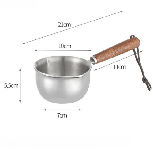 Stainless Steel Mini Oil Drizzler & Pouring Pot